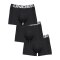 Under Armour Charged Boxer 3in 3er Pack F001 - schwarz