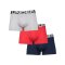 Under Armour Charged Boxer 3in 3er Pack Rot F600 - rot
