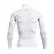 Under Armour HG Compression Mock langarm F100 - weiss