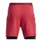 Under Armour Vanish Woven 2In1 Short Rot F638 - rot
