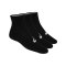 Asics 3er Pack Quarter Socks Socken Schwarz F0900 - schwarz