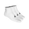 Asics 3er Pack Quarter Socks Socken Weiss F0001 - weiss