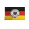 DFB Deutschland Schwenkfahne klein Schwarz Rot - Schwarz