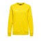 Hummel Cotton Sweatshirt Damen Gelb F5001 - Gelb
