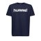 Hummel Cotton T-Shirt Logo Blau F7026 - Blau