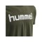Hummel Cotton T-Shirt Logo Grün F6084 - gruen