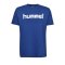 Hummel Cotton T-Shirt Logo Kids Blau F7045 - Blau