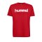 Hummel Cotton T-Shirt Logo Kids Rot F3062 - Rot
