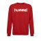 Hummel Cotton Logo Sweatshirt Rot F3062 - Rot