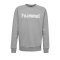 Hummel Cotton Logo Sweatshirt Kids Grau F2006 - Grau