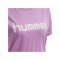 Hummel Cotton T-Shirt Logo Damen Lila F3415 - lila