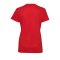 Hummel Cotton T-Shirt Logo Damen Rot F3062 - Rot