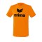 Erima Funktions Promo T-Shirt Orange Schwarz - Orange