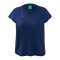 Erima Team Essential T-Shirt Damen Dunkelblau Grau - blau