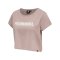 Hummel Legacy Cropped T-Shirt Damen Rosa F4852 - rosa