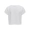 Hummel Legacy Cropped T-Shirt Damen Weiss F9001 - weiss
