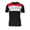 Lotto Athletica Gold Tee T-Shirt Schwarz Rot F2DN - schwarz