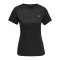 Newline Statement T-Shirt Running Damen F2001 - schwarz