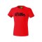 Erima Retro T-Shirt Rot Schwarz - rot