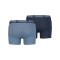 PUMA Basic Boxer 2er Pack Blau F037 - blau