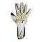 Reusch Pure Contact Gold X GluePrint Strapless TW-Handschuhe Weiss Gold Schwarz F1131 - weiss