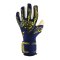 Reusch Attrakt Gold X GluePrint TW-Handschuhe Night Spark 2024 Blau Gold F4410 - blau