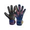 Reusch Attrakt Gold X TW-Handschuhe Kids Night Spark 2024 Blau Gold Schwarz F4411 - blau