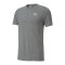PUMA Classic Logo Embr. Tee T-Shirt Grau F03 - grau
