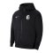 Nike SC Freiburg Fleece Kapuzenjacke Kids Schwarz F010 - schwarz