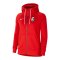 Nike SC Freiburg Fleece Kapuzenjacke Damen Rot F657 - rot