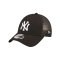New Era NY Yankees 9Forty Cap Schwarz FBLKWHI - schwarz