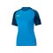 Jako T-Shirt Champ Damen Blau Gelb F89 - blau