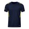 JAKO Challenge Freizeit T-Shirt Kids Gelb F512 - blau