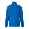 PUMA teamRISE HalfZip Sweatshirt Kids Blau F02 - blau