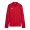 PUMA teamGOAL Training 1/4 Zip Sweatshirt Damen Rot F01 - rot