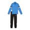 PUMA teamRISE Trainingsanzug Kids Blau F02 - dunkelblau