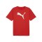 PUMA teamRISE Logo Trainingshirt Rot F01 - rot
