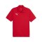 PUMA teamGOAL Poloshirt Rot F01 - rot
