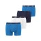 PUMA Promo Solid Boxer 4er Pack Blau F001 - blau