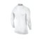 Nike Pro LS Mock Cool Compression Weiss F100 - weiss