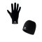 Erima 2er Winter Set Handschuh + Beanie Schwarz - schwarz