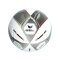 Erima Hybrid 2.0 Lite 350 Gramm Lightball 11TS Grau Schwarz - grau