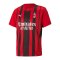 PUMA AC Mailand Trikot Home Kids 2021/2021 Rot Schwarz F01 - rot