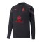 PUMA AC Mailand 1/4 Zip Top Sweatshirt Schwarz F08 - schwarz