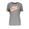 Nike Essential Tee T-Shirt Damen Grau F094 - grau