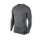 Nike Pro Compression LS Shirt Grau F091 - grau