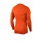 Nike Pro Compression LS Shirt Orange F819 - orange