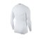 Nike Pro Compression LS Shirt Weiss F100 - weiss