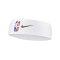 Nike Fury 2.0 NBA Stirnband Weiss F101 - weiss