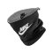 Nike Reversible 2.0 Neckwarmer Grau Schwarz F099 - grau